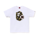 BAPE Store Madisno Avenue Bape 30th Anniversary Ape Head Tee - White/Multi