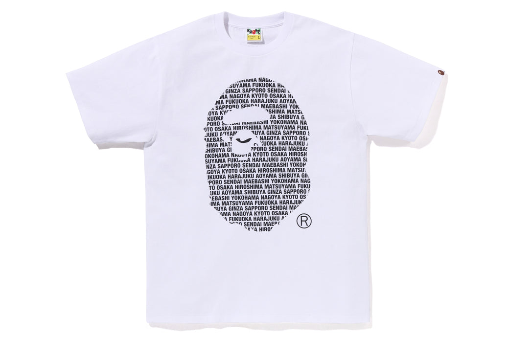 BAPE Japan Ape Head Tee - White