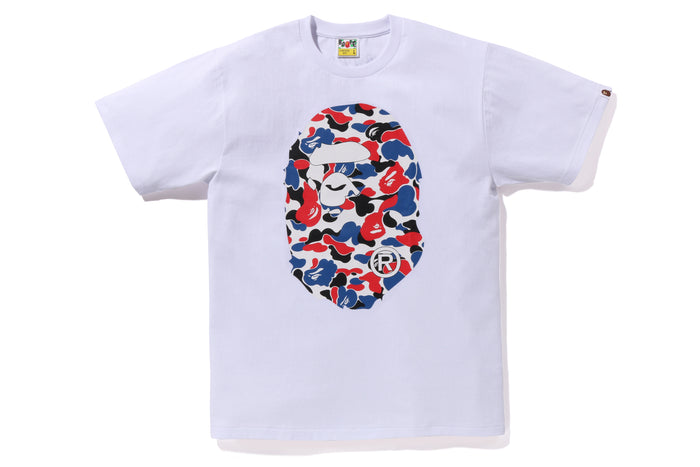 BAPE Store Paris Bape 30th Anniversary Ape Head Tee - White/Multi