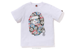 BAPE x Tamagotchi Ape Head Tee - White