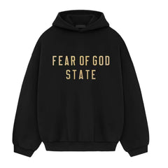 Fear of God State Essentials Fleece Hoodie - Black