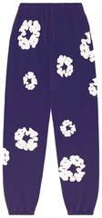 Denim Tears The Cotton Wreath Sweatpants - Purple