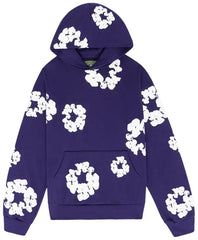 Denim Tears The Cotton Wreath Hoodie - Purple