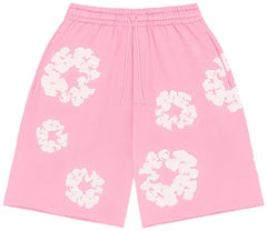 Denim Tears The Cotton Wreath Sweatshorts - Pink