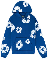 Denim Tears The Cotton Wreath Hoodie - Royal Blue