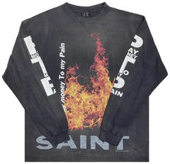 Saint Michael x Sunrise to Sunset L/S Tee - Black