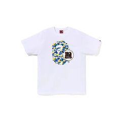 BAPE Store Shanghai Bape 30th Anniversary Ape Head Tee - White/Multi