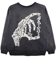 Saint Michael x Bone Crewneck - Black