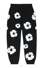 Denim Tears The Cotton Wreath Sweatpants - Black