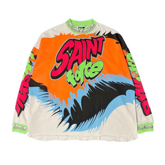 Saint Michael x Saint Force L/S Tee - White