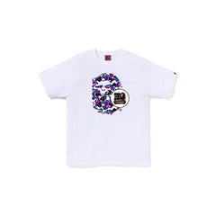 BAPE Store Hong Kong Bape 30th Anniversary Ape Head Tee - White/Multi