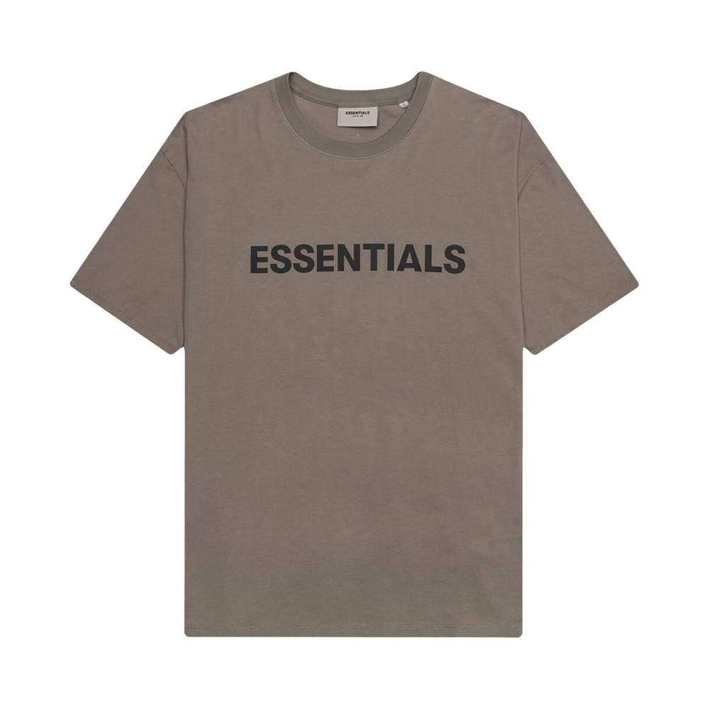 Taupe Front Logo Tee