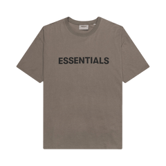 Taupe Front Logo Tee