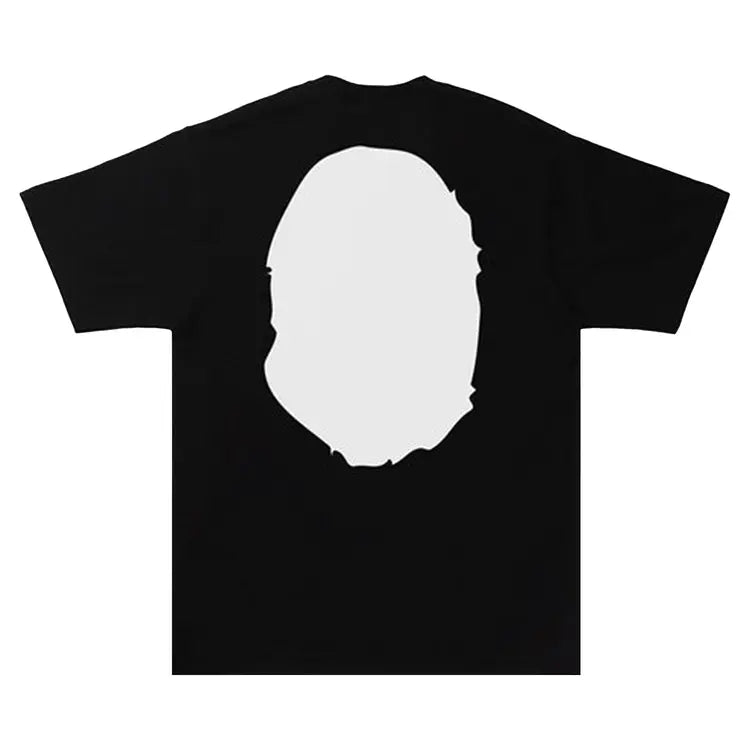 BAPE Bicolor Big Ape Head Tee - Black