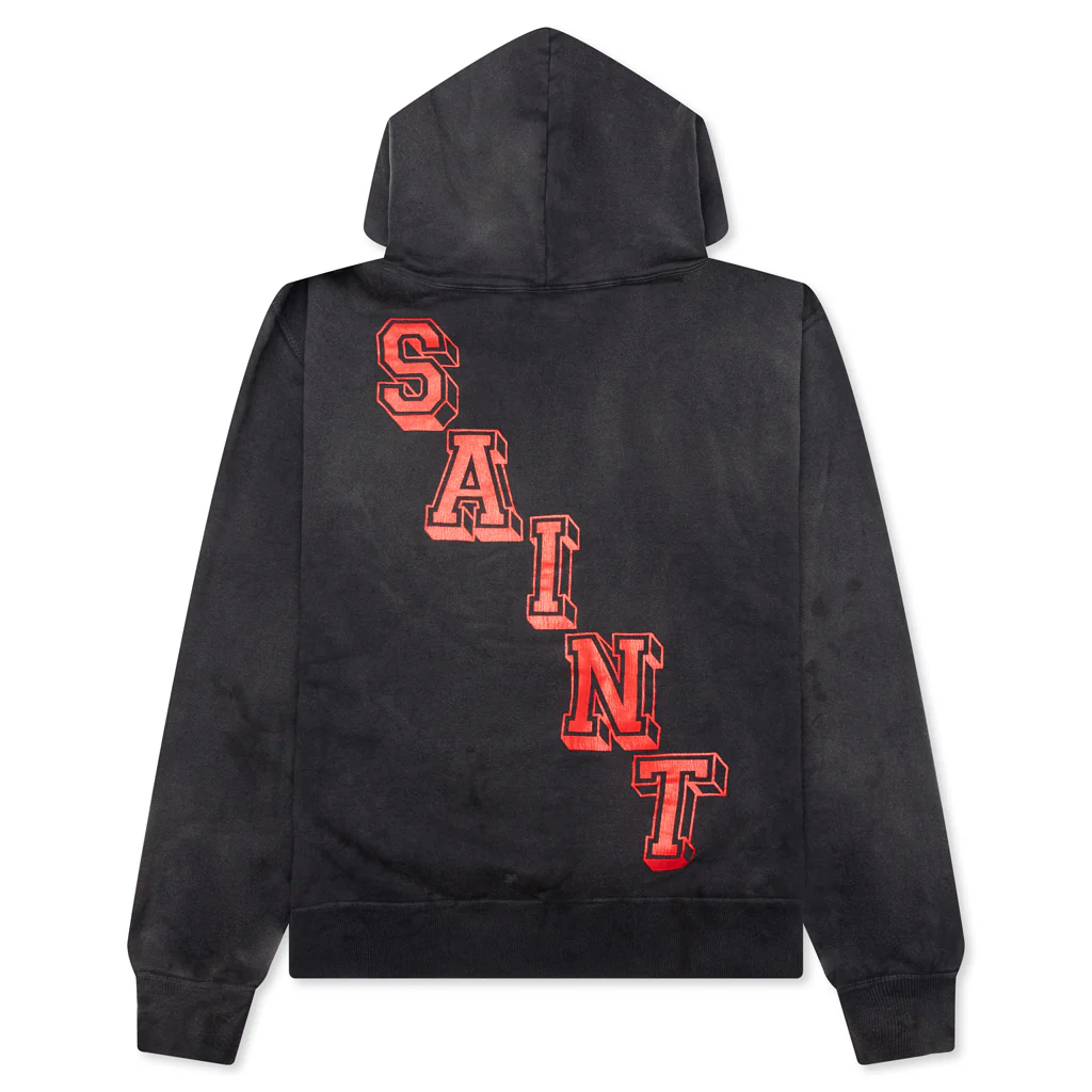 Saint Michael x Angel Hoodie - Black