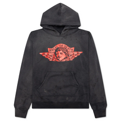 Saint Michael x Angel Hoodie - Black