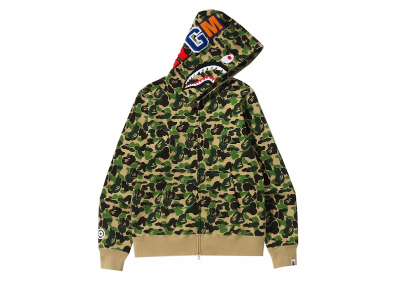 ABC Camo Green Shark Zip
