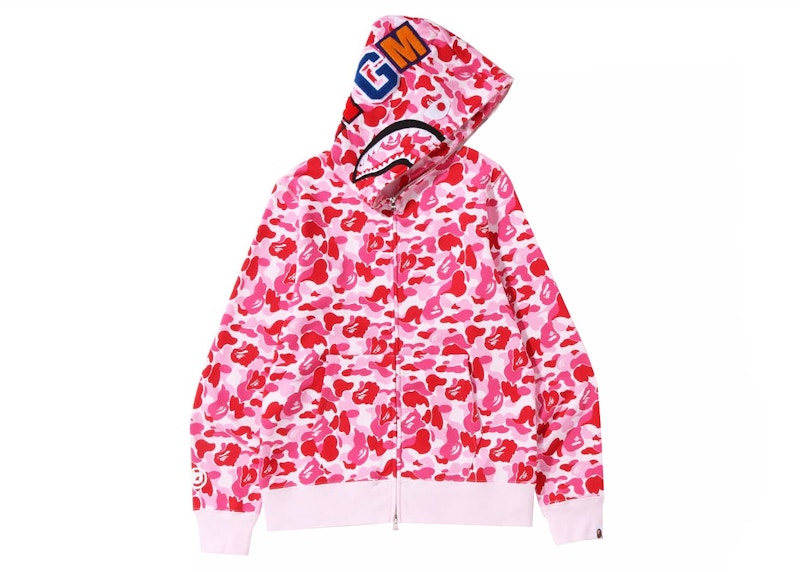 ABC Camo Pink Shark Zip (small camo)