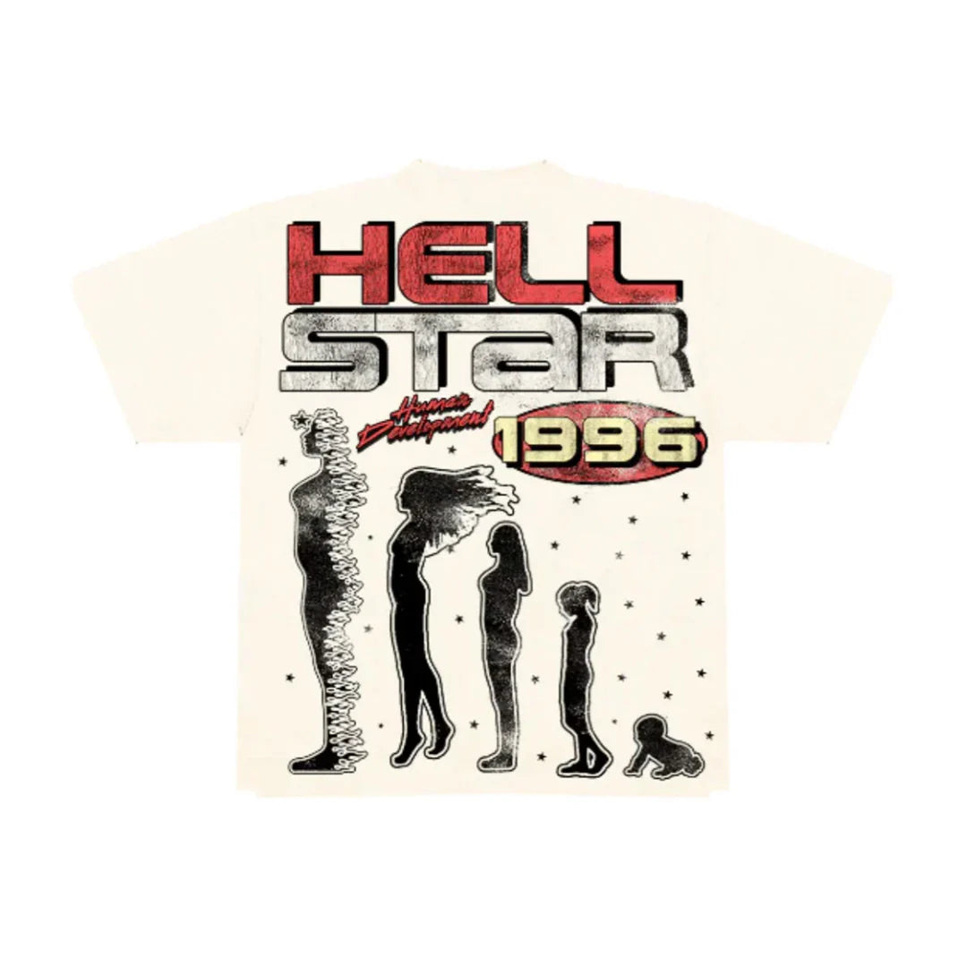 Hellstar Human Development Tee - Cream