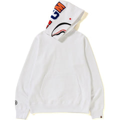 Shark Pullover White Hoodie