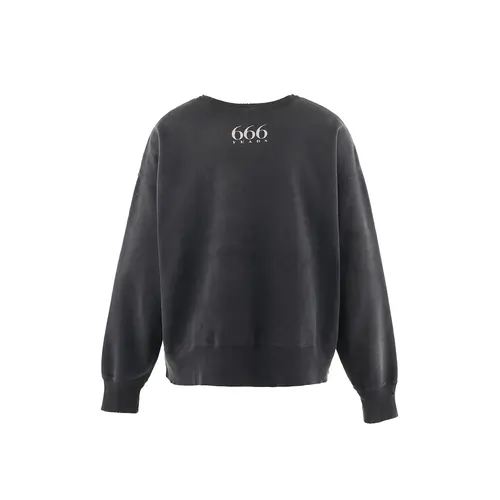 Saint Michael x Saint Rainbow Logo Crewneck - Black