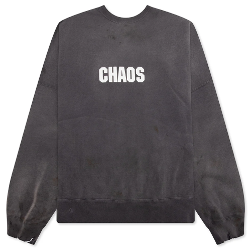 Saint Michael x Grey Chaos Crewneck