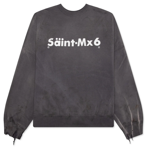 Saint Michael x Grey Chaos Crewneck