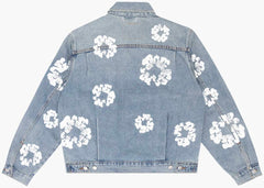 Denim Tears x Levi's Cotton Wreath Denim Jacket - Light Blue