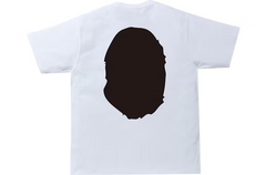 BAPE Bicolor Big Ape Head Tee - White (FW21/SS22/FW22)