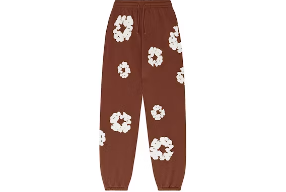 Denim Tears The Cotton Wreath Sweatpants - Brown