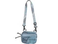 Supreme (SS20) Mesh Side Bag - Blue (Choc Chip)