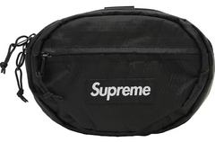 Supreme (FW18B11) Waist Bag - Black