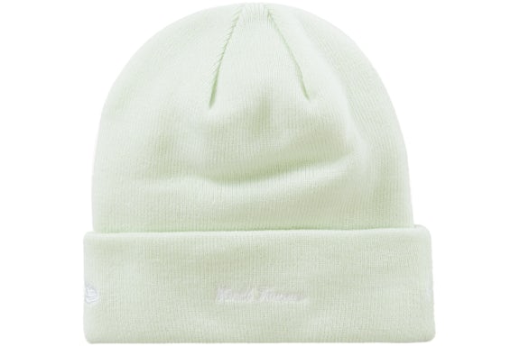 Supreme (FW23) New Era Box Logo Beanie - Lt Green/Lt Green