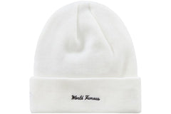 Supreme (FW23) New Era Box Logo Beanie - White/White