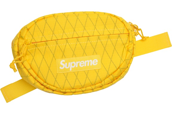 Supreme (FW18B11) Waist Bag - Yellow