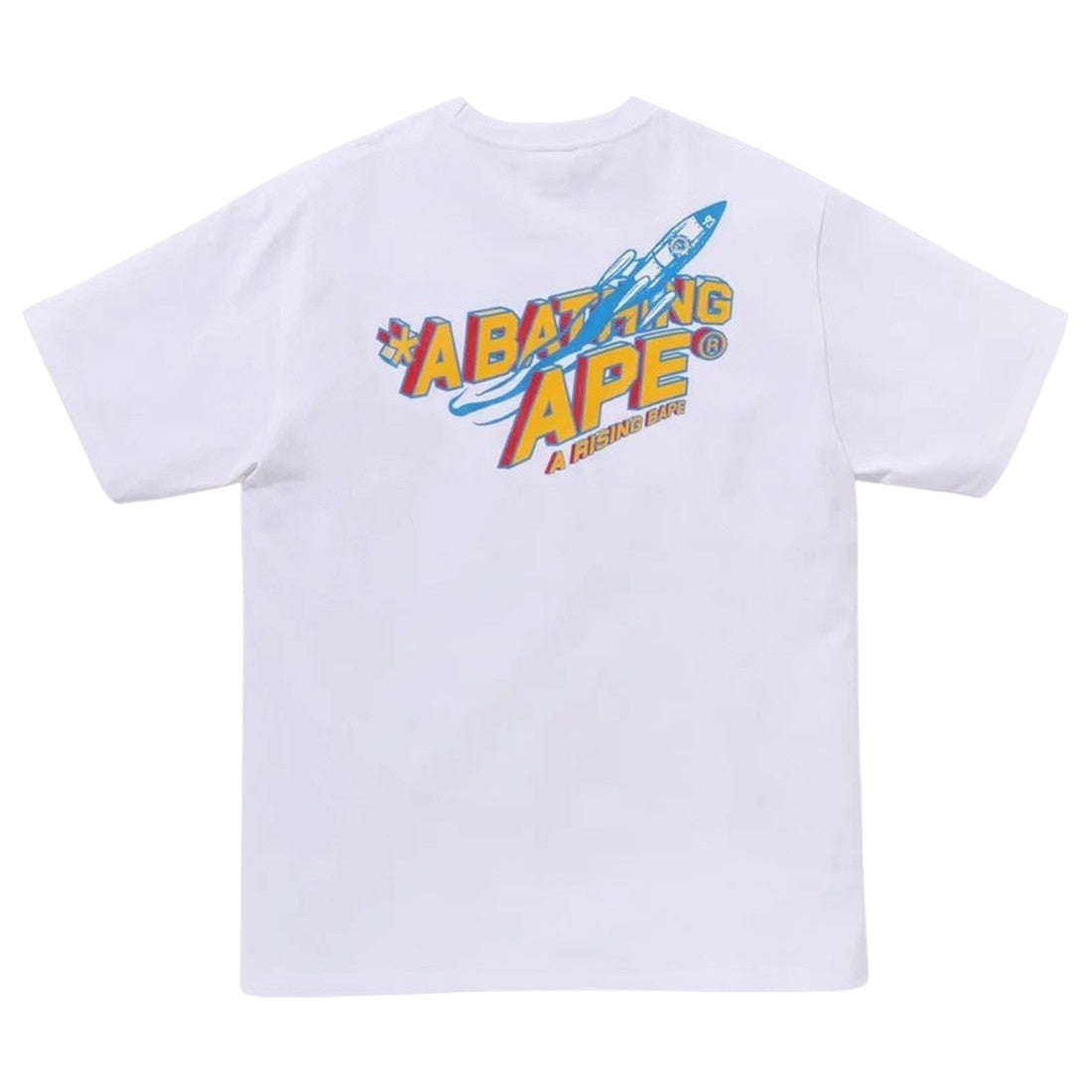 BAPE Moon Ape Head Tee - White