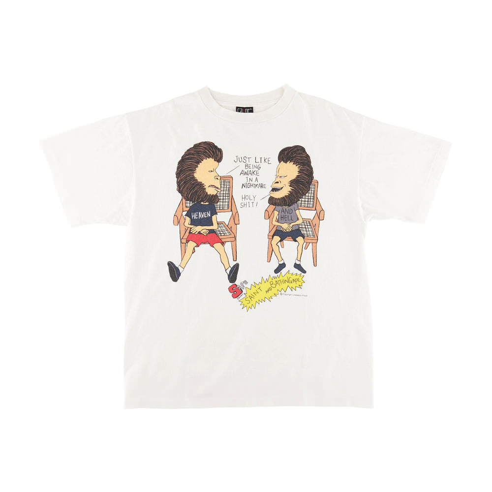 BAPE x Saint Michael Heaven and Hell Tee