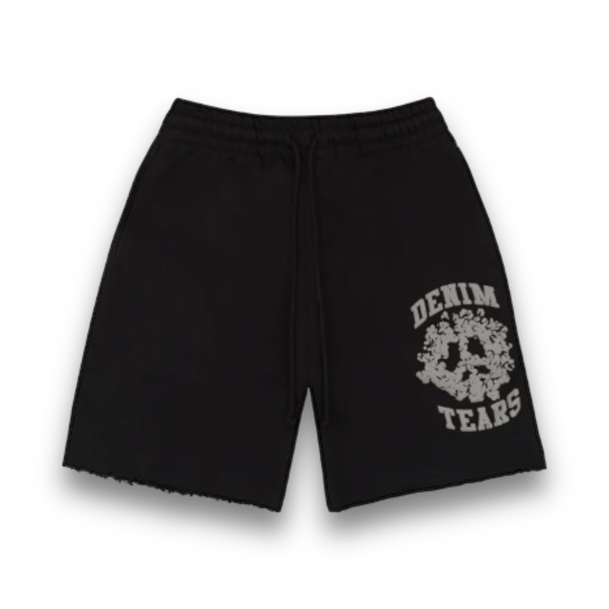 Denim University Shorts - Black