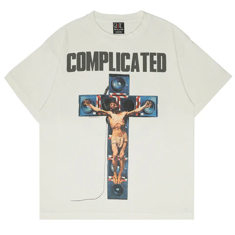 Saint Michael Complicated Tee - White