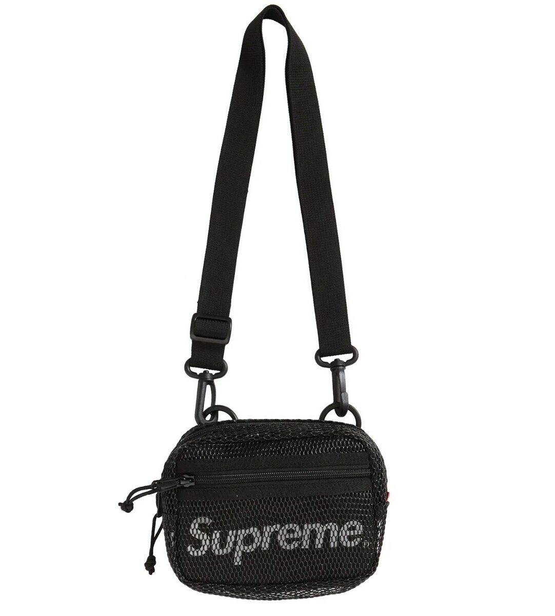 Supreme (SS20) Mesh Side Bag - Black