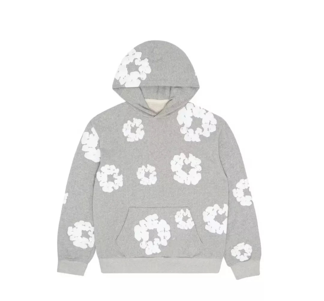 Denim Tears The Cotton Wreath Sweatshirt - Grey