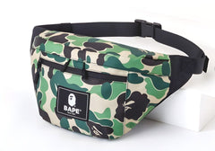 BAPE Green Camo Waist Bag