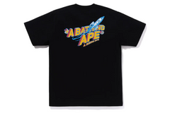 BAPE Moon Ape Head Tee - Black