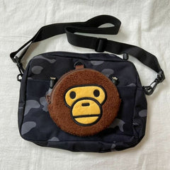 BAPE Netted Milo Bag