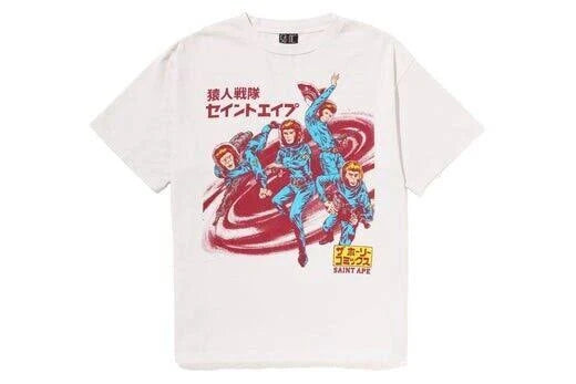 BAPE x Saint Michael Squadron Tee