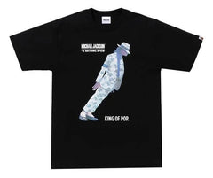 BAPE x Michael Jackson Tee - Black