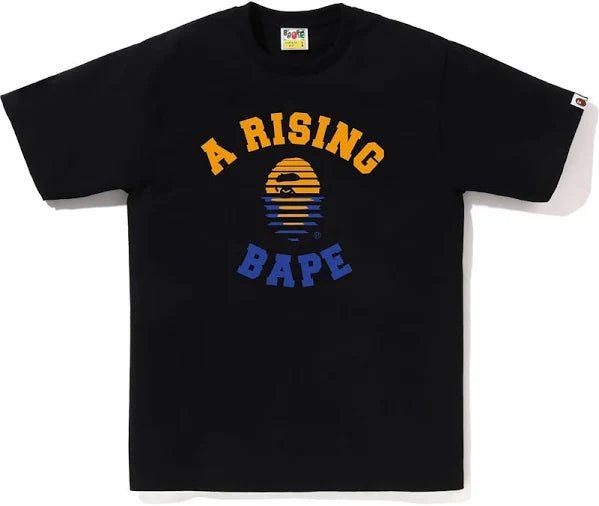 A Rising Bape College Tee - Black