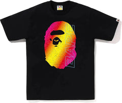 BAPE Electro Neon Tee - Black