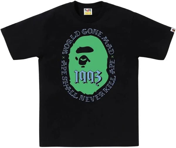 BAPE Ape Head 1993 Tee - Black