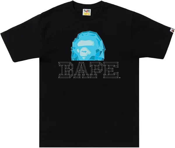 Polygon Ape Head Tee - Black